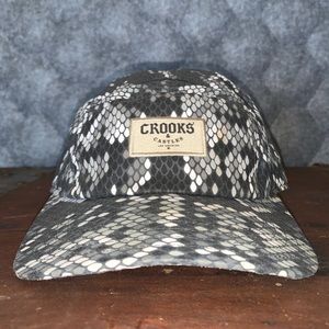 Crooks & Castles Snakeskin 5 Panel Hat